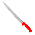 Cuchillo Cecinero Caledonia Rojo